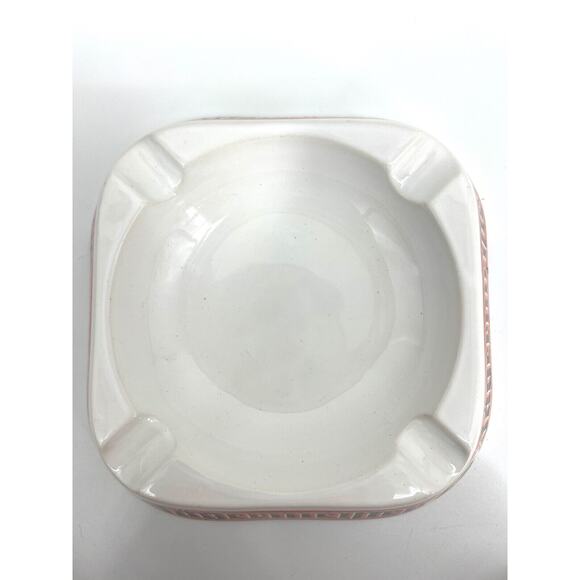 JAGERMEISTER CERAMIC ASHTRAY SQUARE COLLECTIBLE Made In England Vintage - Picture 6 of 7